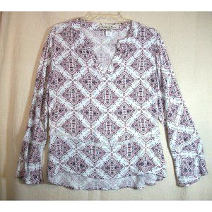 Madeline & Monroe, Women's long sleeve, 100% Rayon Tunic, sz Small